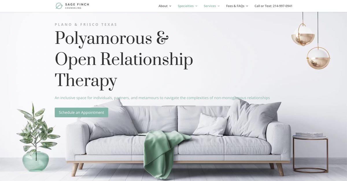 Polyamorous And Open Relationship Therapy Sage Finch Counseling